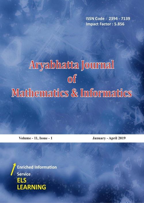 Aryabhatta Journal of Mathematics and Informatics